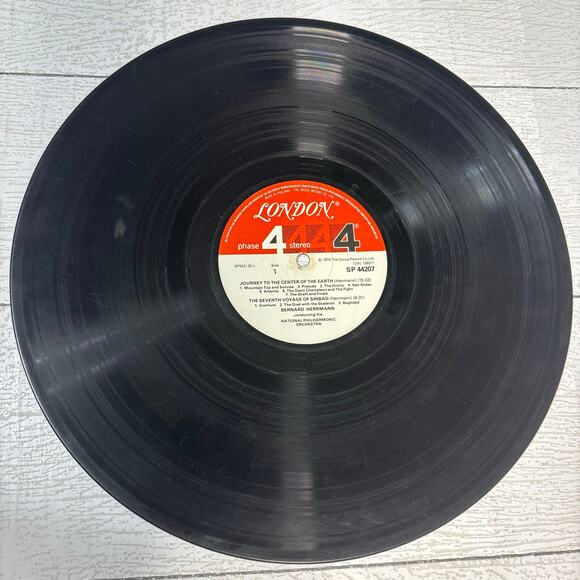 Vintage 1974 The Fantasy Film World of Bernard Herrmann Album Decca Records - Picture 3 of 9